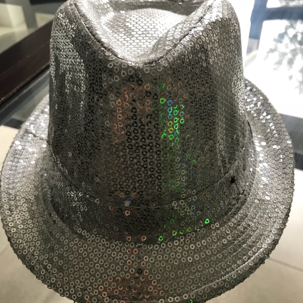Sequin light up hat